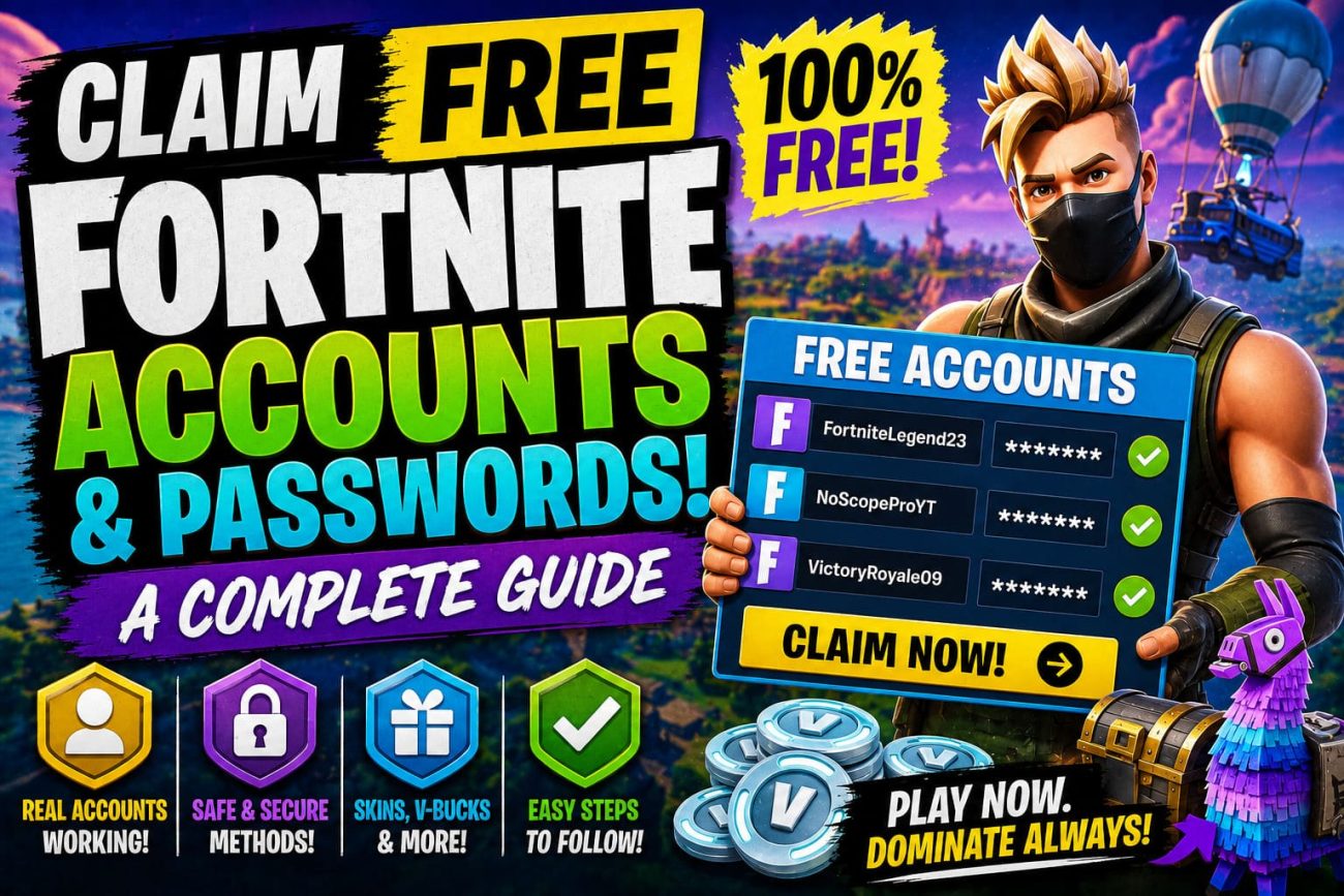 How to Get Free Fortnite Accounts: The Ultimate Legitimate Guide