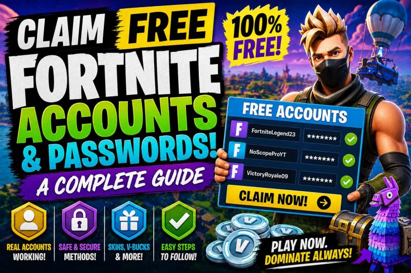 How to Get Free Fortnite Accounts: The Ultimate Legitimate Guide
