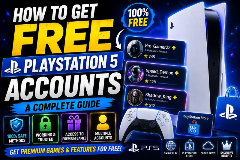 How to Get Free PlayStation 5 Accounts: A Complete Guide