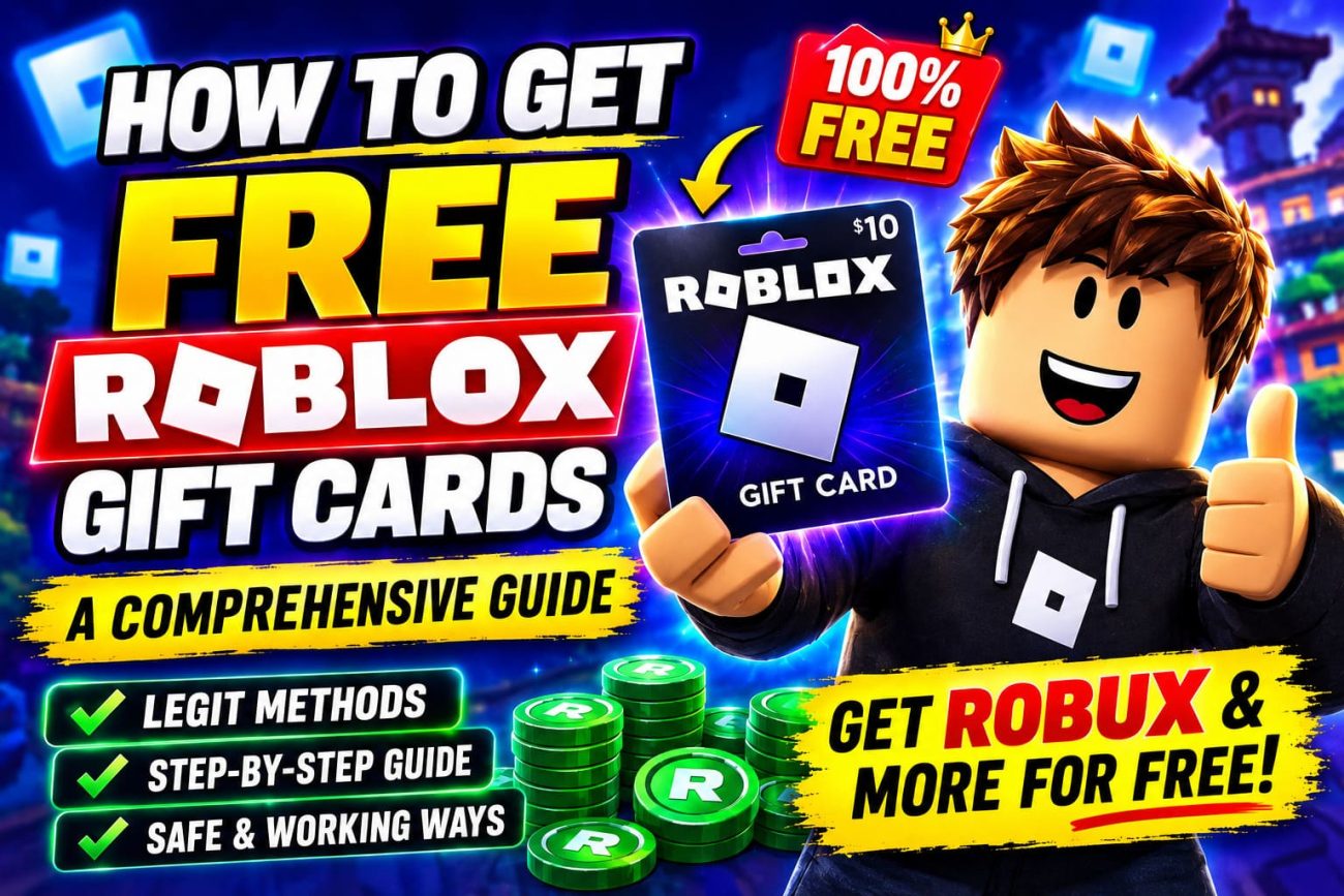 How to Get Free Roblox Gift Cards: The Ultimate Guide